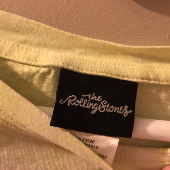 The Rolling Stones Blue & Green tyedye T-shirt - Picture 3 of 4